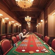 Cascading tiles after a winning combination Cascading win animation in Mahjong Ways